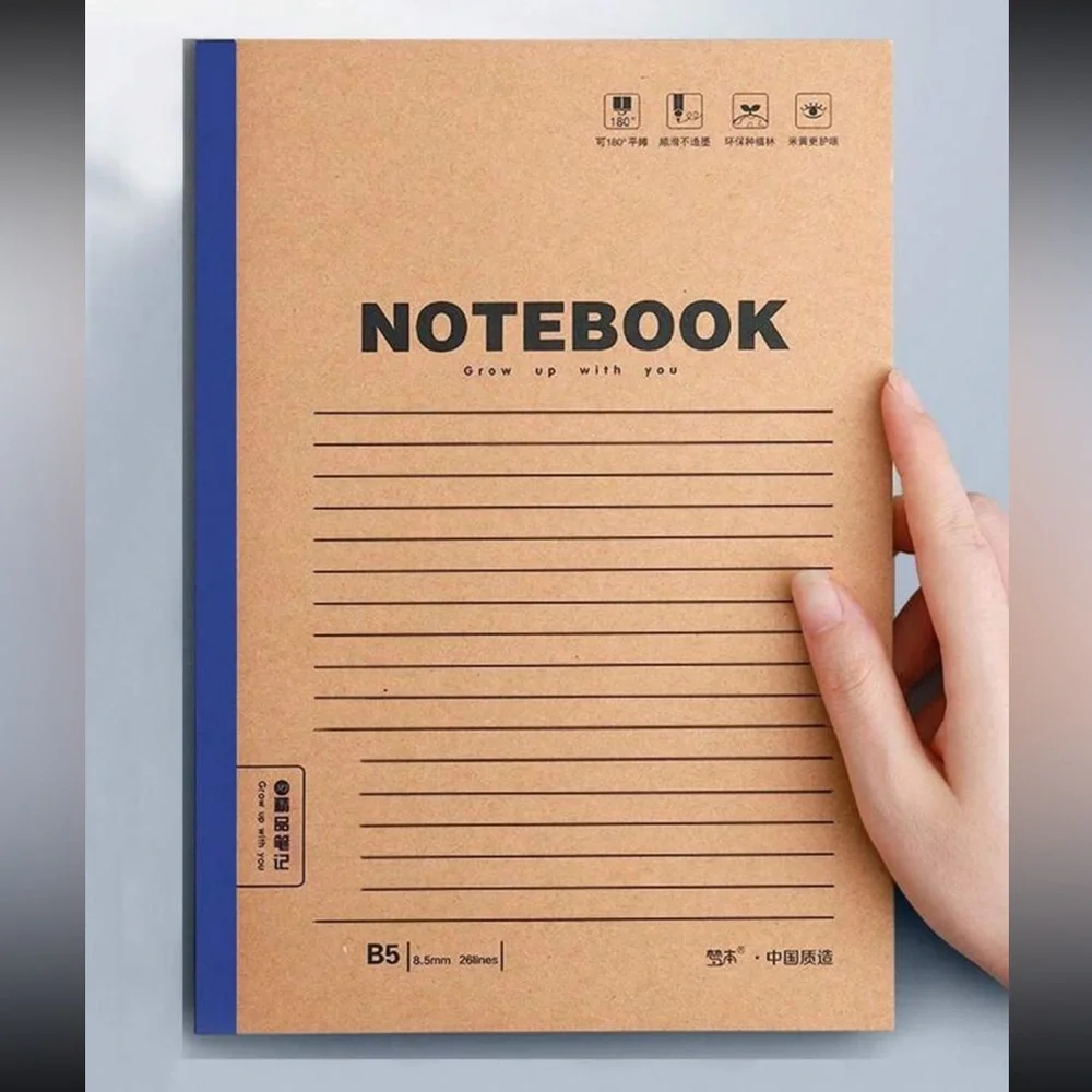 College Ruled B5 Notebook Composition Notebook 100 Pages
